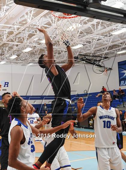 Thumbnail 1 in Westside vs. Dawson (McDonald's Texas Invitational) photogallery.