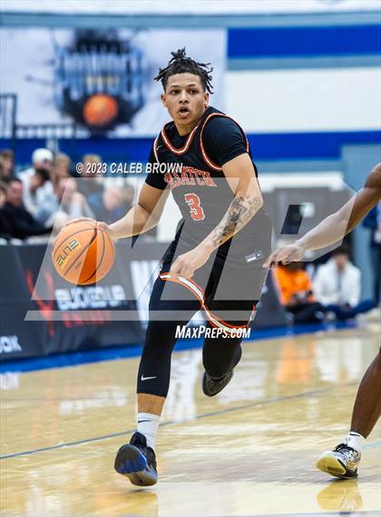 Thumbnail 3 in Montverde Academy vs Wasatch Academy (5 for the Fight Hoopfest) photogallery.