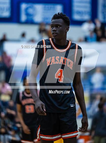 Thumbnail 3 in Montverde Academy vs Wasatch Academy (5 for the Fight Hoopfest) photogallery.