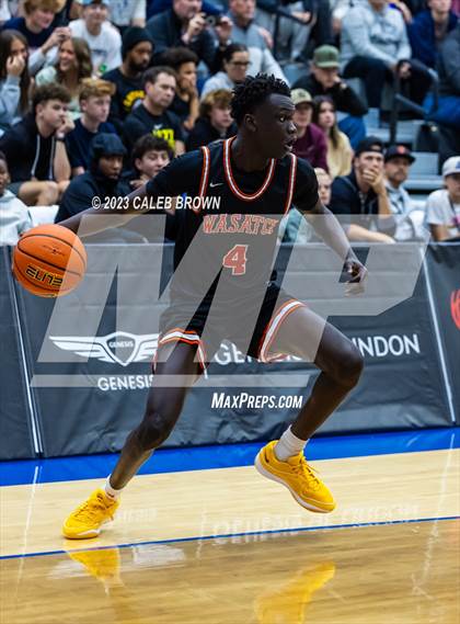 Thumbnail 1 in Montverde Academy vs Wasatch Academy (5 for the Fight Hoopfest) photogallery.