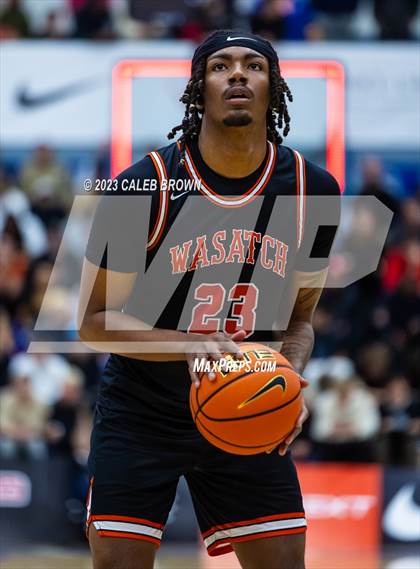 Thumbnail 1 in Montverde Academy vs Wasatch Academy (5 for the Fight Hoopfest) photogallery.