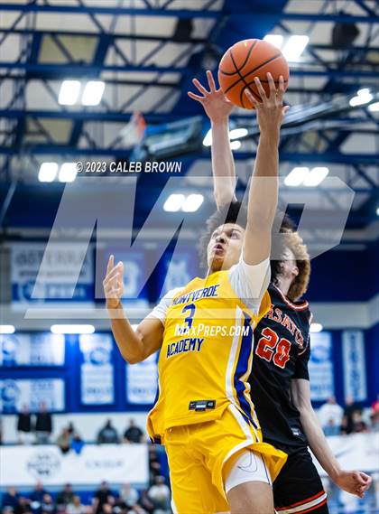Thumbnail 2 in Montverde Academy vs Wasatch Academy (5 for the Fight Hoopfest) photogallery.
