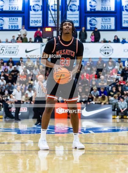 Thumbnail 3 in Montverde Academy vs Wasatch Academy (5 for the Fight Hoopfest) photogallery.