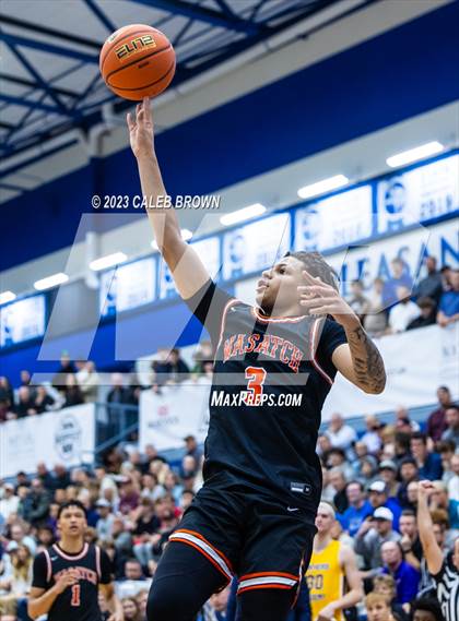 Thumbnail 2 in Montverde Academy vs Wasatch Academy (5 for the Fight Hoopfest) photogallery.