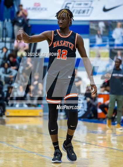 Thumbnail 1 in Montverde Academy vs Wasatch Academy (5 for the Fight Hoopfest) photogallery.