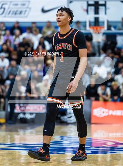 Thumbnail 3 in Montverde Academy vs Wasatch Academy (5 for the Fight Hoopfest) photogallery.