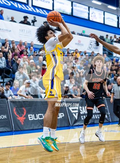 Thumbnail 1 in Montverde Academy vs Wasatch Academy (5 for the Fight Hoopfest) photogallery.