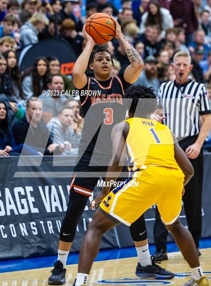 Thumbnail 1 in Montverde Academy vs Wasatch Academy (5 for the Fight Hoopfest) photogallery.