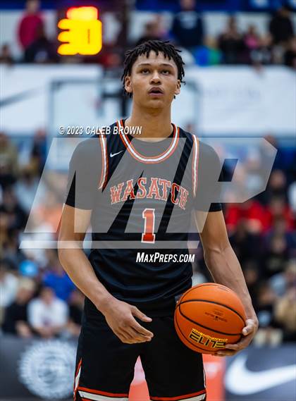 Thumbnail 2 in Montverde Academy vs Wasatch Academy (5 for the Fight Hoopfest) photogallery.