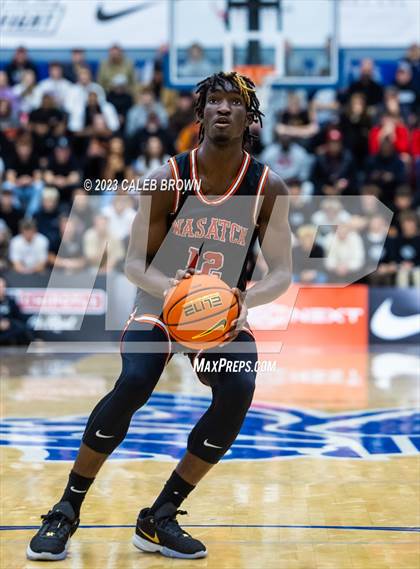 Thumbnail 2 in Montverde Academy vs Wasatch Academy (5 for the Fight Hoopfest) photogallery.