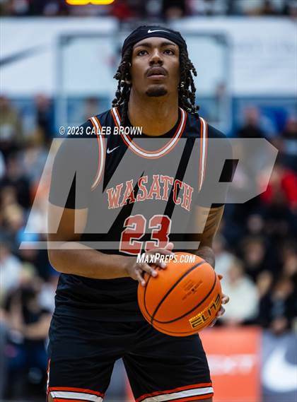 Thumbnail 3 in Montverde Academy vs Wasatch Academy (5 for the Fight Hoopfest) photogallery.