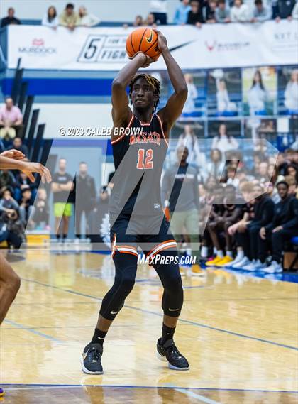 Thumbnail 3 in Montverde Academy vs Wasatch Academy (5 for the Fight Hoopfest) photogallery.