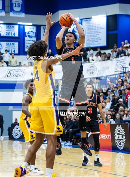 Thumbnail 2 in Montverde Academy vs Wasatch Academy (5 for the Fight Hoopfest) photogallery.