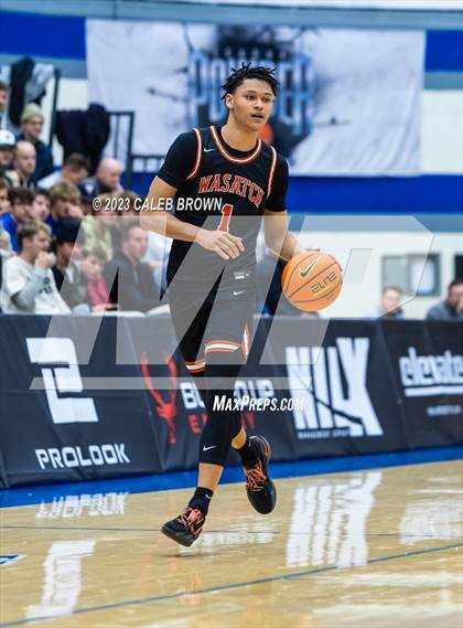 Thumbnail 3 in Montverde Academy vs Wasatch Academy (5 for the Fight Hoopfest) photogallery.