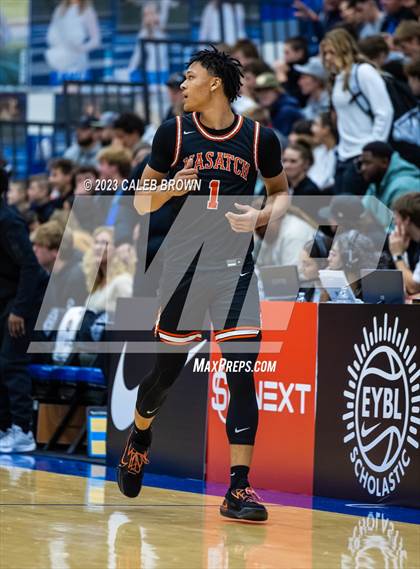 Thumbnail 1 in Montverde Academy vs Wasatch Academy (5 for the Fight Hoopfest) photogallery.