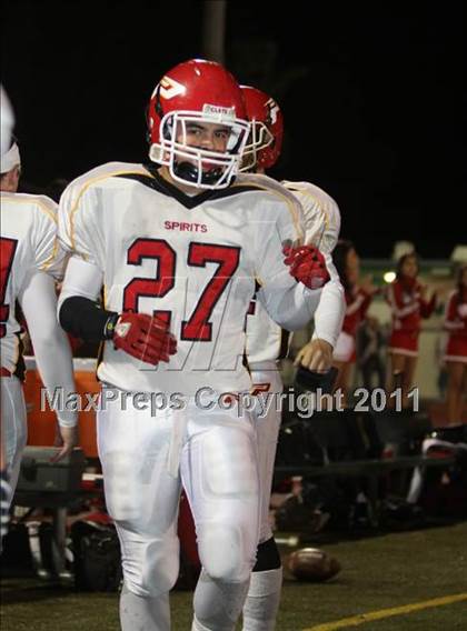 Thumbnail 3 in Paraclete vs. Sierra Canyon (CIF SS East Valley Division Final) photogallery.