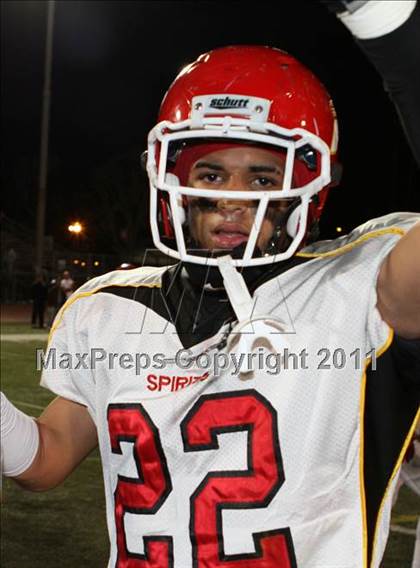 Thumbnail 1 in Paraclete vs. Sierra Canyon (CIF SS East Valley Division Final) photogallery.