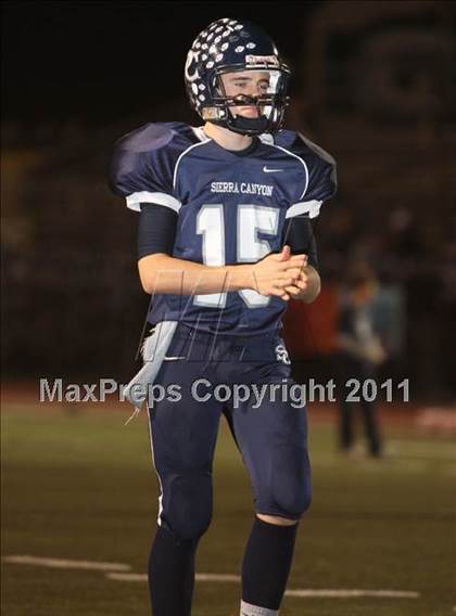 Thumbnail 1 in Paraclete vs. Sierra Canyon (CIF SS East Valley Division Final) photogallery.
