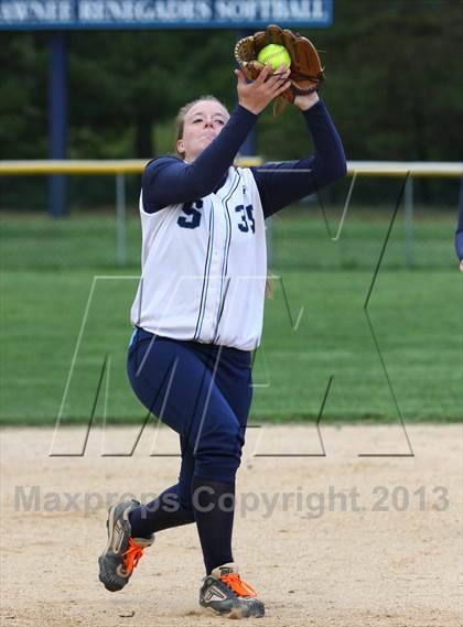 Thumbnail 3 in Shawnee vs Bishop Eustice  photogallery.