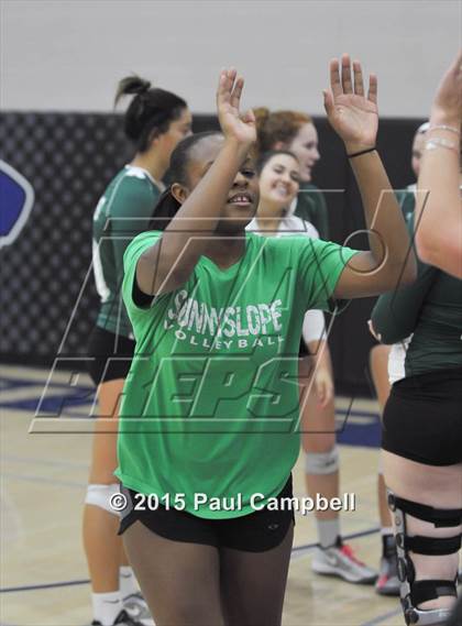 Thumbnail 3 in Desert Vista vs Sunnyslope (AIA Semifinal)  photogallery.