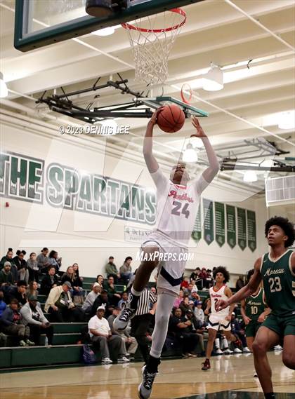 Thumbnail 3 in Moreau Catholic vs. San Joaquin Memorial (MLK Classic @ De La Salle) photogallery.