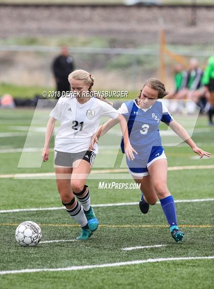 Thumbnail 3 in Jefferson Academy vs Peak to Peak (CHSAA 3A 2nd Round Playoff) photogallery.