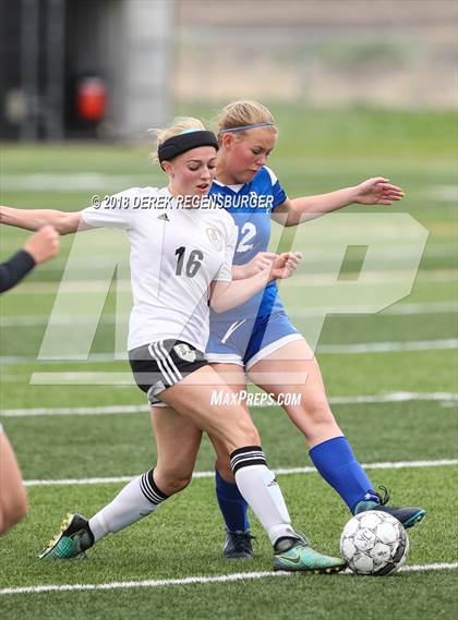 Thumbnail 1 in Jefferson Academy vs Peak to Peak (CHSAA 3A 2nd Round Playoff) photogallery.
