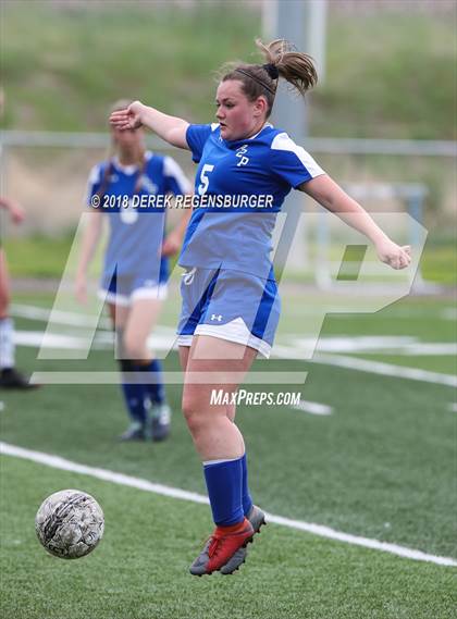 Thumbnail 2 in Jefferson Academy vs Peak to Peak (CHSAA 3A 2nd Round Playoff) photogallery.
