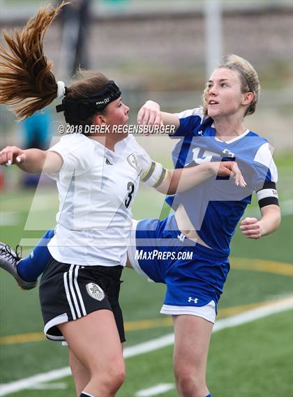 Thumbnail 3 in Jefferson Academy vs Peak to Peak (CHSAA 3A 2nd Round Playoff) photogallery.