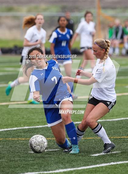 Thumbnail 1 in Jefferson Academy vs Peak to Peak (CHSAA 3A 2nd Round Playoff) photogallery.