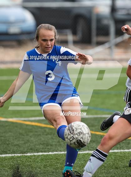 Thumbnail 3 in Jefferson Academy vs Peak to Peak (CHSAA 3A 2nd Round Playoff) photogallery.