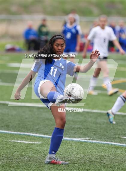 Thumbnail 1 in Jefferson Academy vs Peak to Peak (CHSAA 3A 2nd Round Playoff) photogallery.