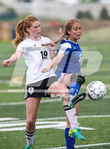 Thumbnail 2 in Jefferson Academy vs Peak to Peak (CHSAA 3A 2nd Round Playoff) photogallery.