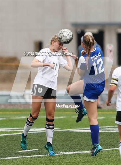 Thumbnail 1 in Jefferson Academy vs Peak to Peak (CHSAA 3A 2nd Round Playoff) photogallery.