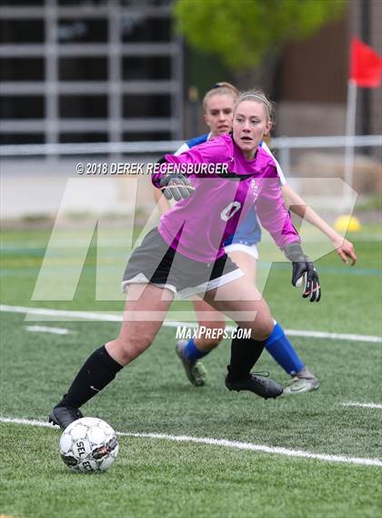 Thumbnail 2 in Jefferson Academy vs Peak to Peak (CHSAA 3A 2nd Round Playoff) photogallery.