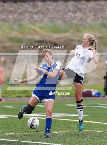 Thumbnail 1 in Jefferson Academy vs Peak to Peak (CHSAA 3A 2nd Round Playoff) photogallery.