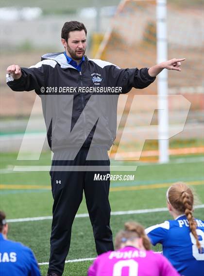 Thumbnail 2 in Jefferson Academy vs Peak to Peak (CHSAA 3A 2nd Round Playoff) photogallery.