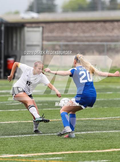 Thumbnail 3 in Jefferson Academy vs Peak to Peak (CHSAA 3A 2nd Round Playoff) photogallery.