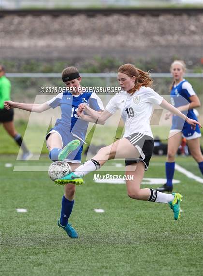Thumbnail 3 in Jefferson Academy vs Peak to Peak (CHSAA 3A 2nd Round Playoff) photogallery.