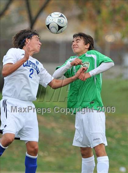 Thumbnail 1 in Mariposa County @ Capital Christian (CIF SJS D6 Playoffs) photogallery.