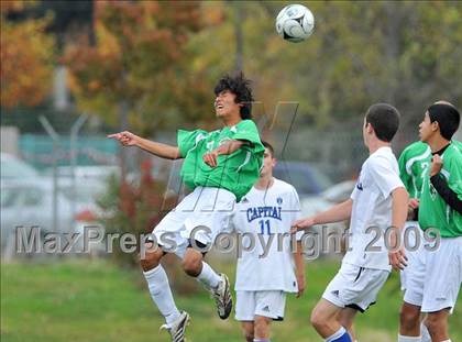 Thumbnail 3 in Mariposa County @ Capital Christian (CIF SJS D6 Playoffs) photogallery.
