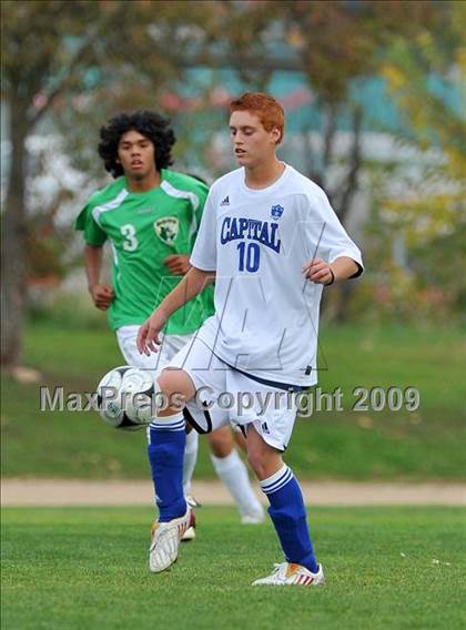 Thumbnail 2 in Mariposa County @ Capital Christian (CIF SJS D6 Playoffs) photogallery.