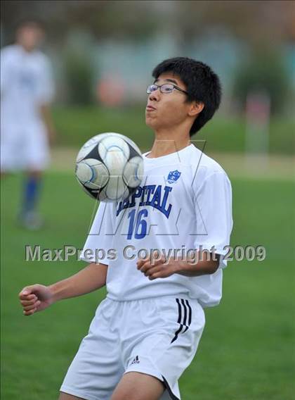 Thumbnail 1 in Mariposa County @ Capital Christian (CIF SJS D6 Playoffs) photogallery.