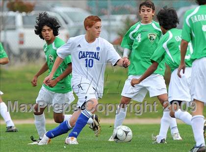 Thumbnail 3 in Mariposa County @ Capital Christian (CIF SJS D6 Playoffs) photogallery.
