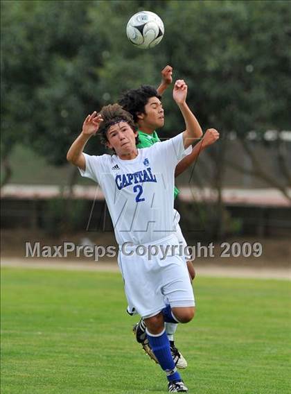 Thumbnail 1 in Mariposa County @ Capital Christian (CIF SJS D6 Playoffs) photogallery.
