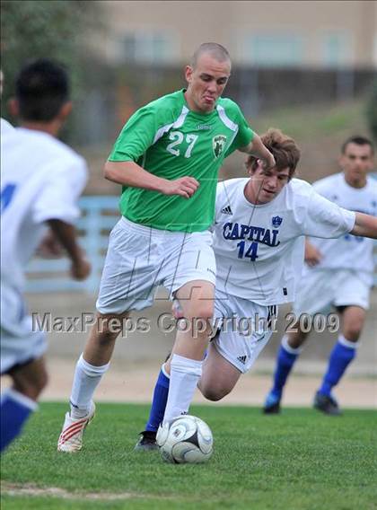 Thumbnail 2 in Mariposa County @ Capital Christian (CIF SJS D6 Playoffs) photogallery.