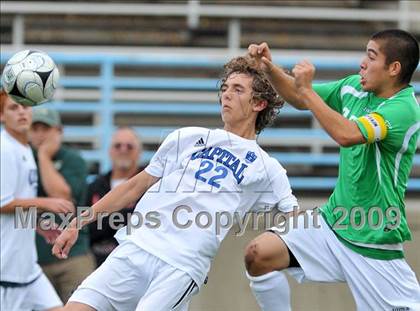 Thumbnail 2 in Mariposa County @ Capital Christian (CIF SJS D6 Playoffs) photogallery.