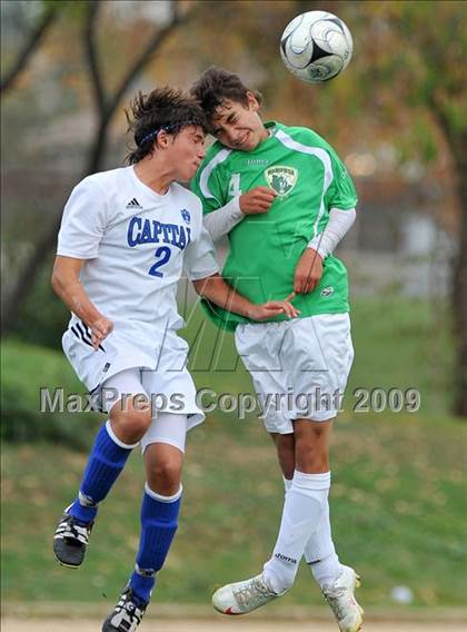Thumbnail 2 in Mariposa County @ Capital Christian (CIF SJS D6 Playoffs) photogallery.