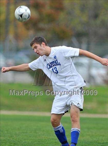Thumbnail 2 in Mariposa County @ Capital Christian (CIF SJS D6 Playoffs) photogallery.