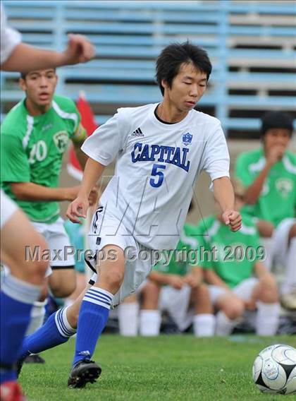 Thumbnail 1 in Mariposa County @ Capital Christian (CIF SJS D6 Playoffs) photogallery.